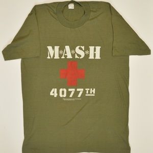 '81 Vintage M.A.S.H 4077th Original 1981 T-Shirt